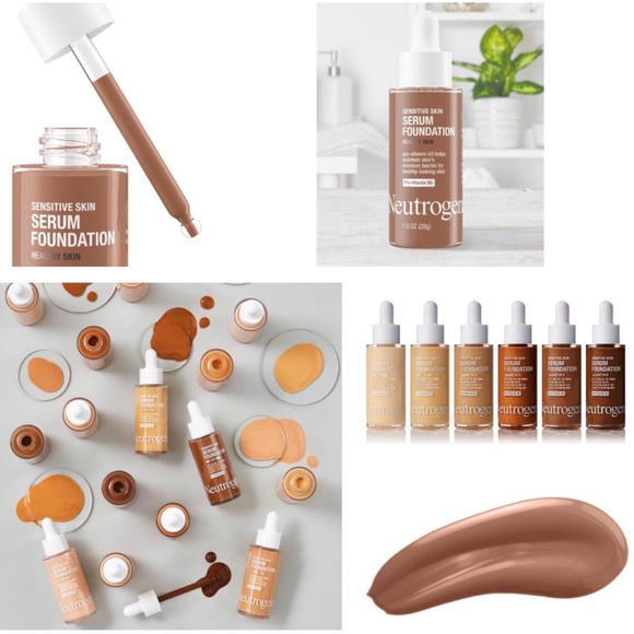 Neutrogena Healthy Skin Sensitive Skin Serum Foundation in Deep 01 - Picture 4 of 4